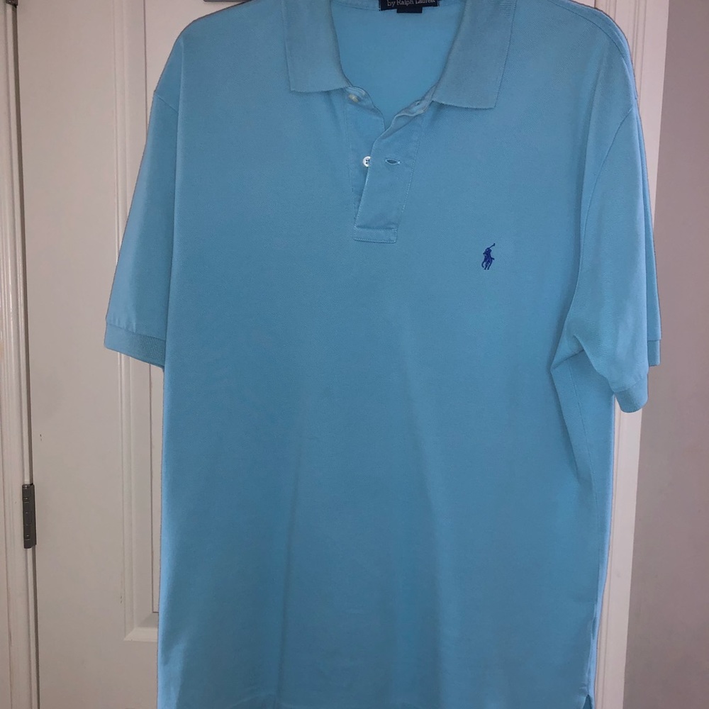 Men’s Large Baby Blue Polo by Ralph Lauren